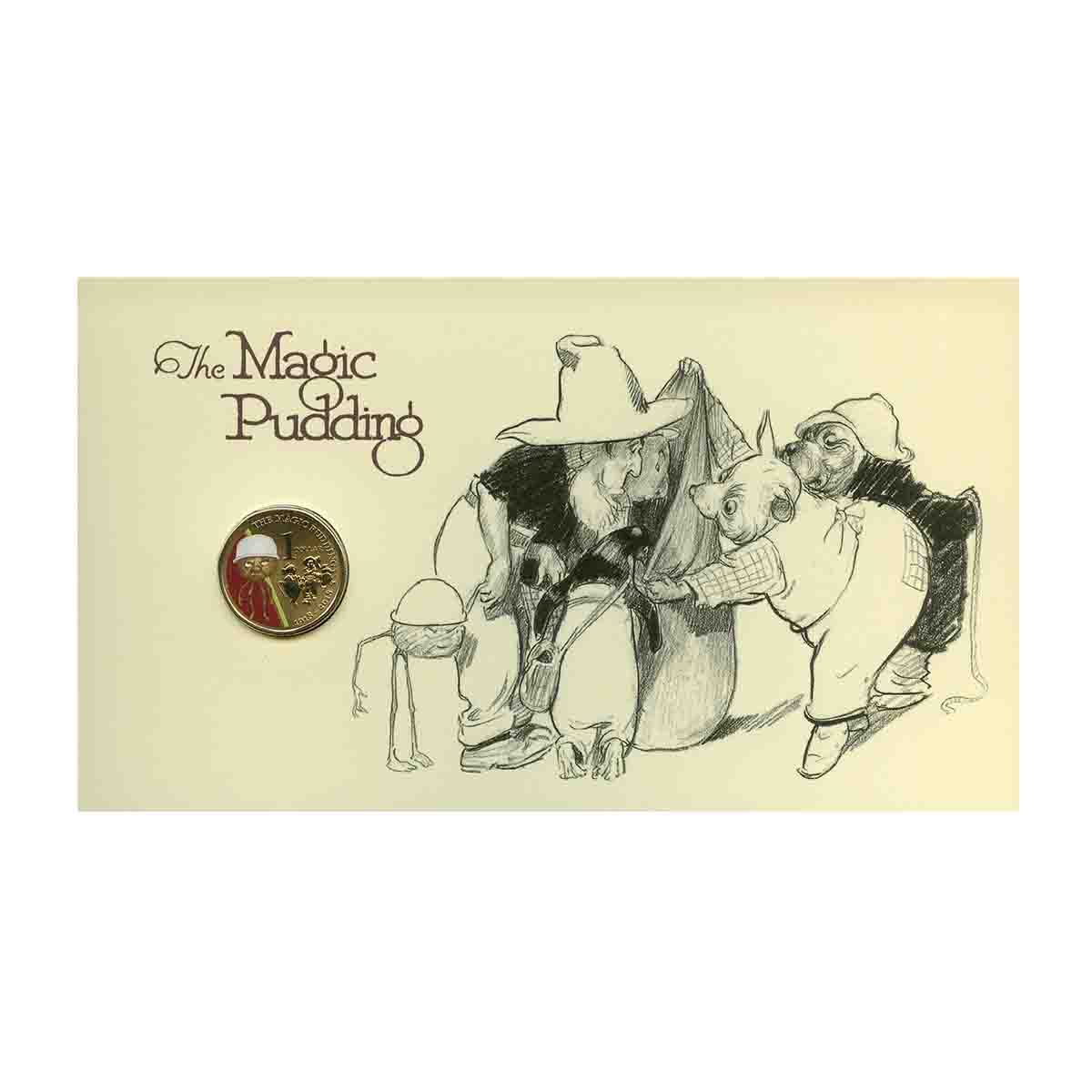 The Magic Pudding Centenary 2018 $1 Uncirculated Coin - Image 3