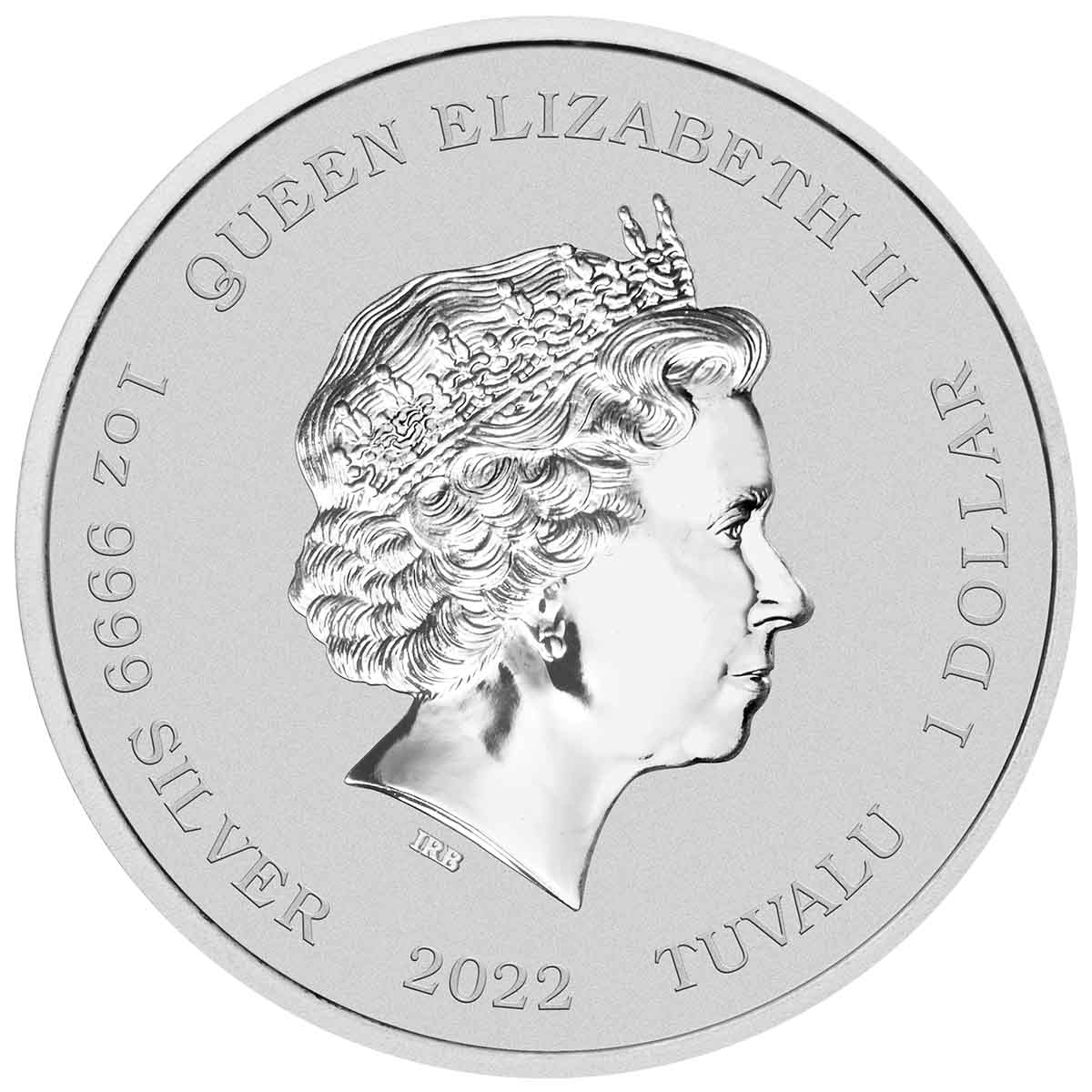 The Phantom 2022 $1 1oz Silver Brilliant Uncirculated Coin - Image 4