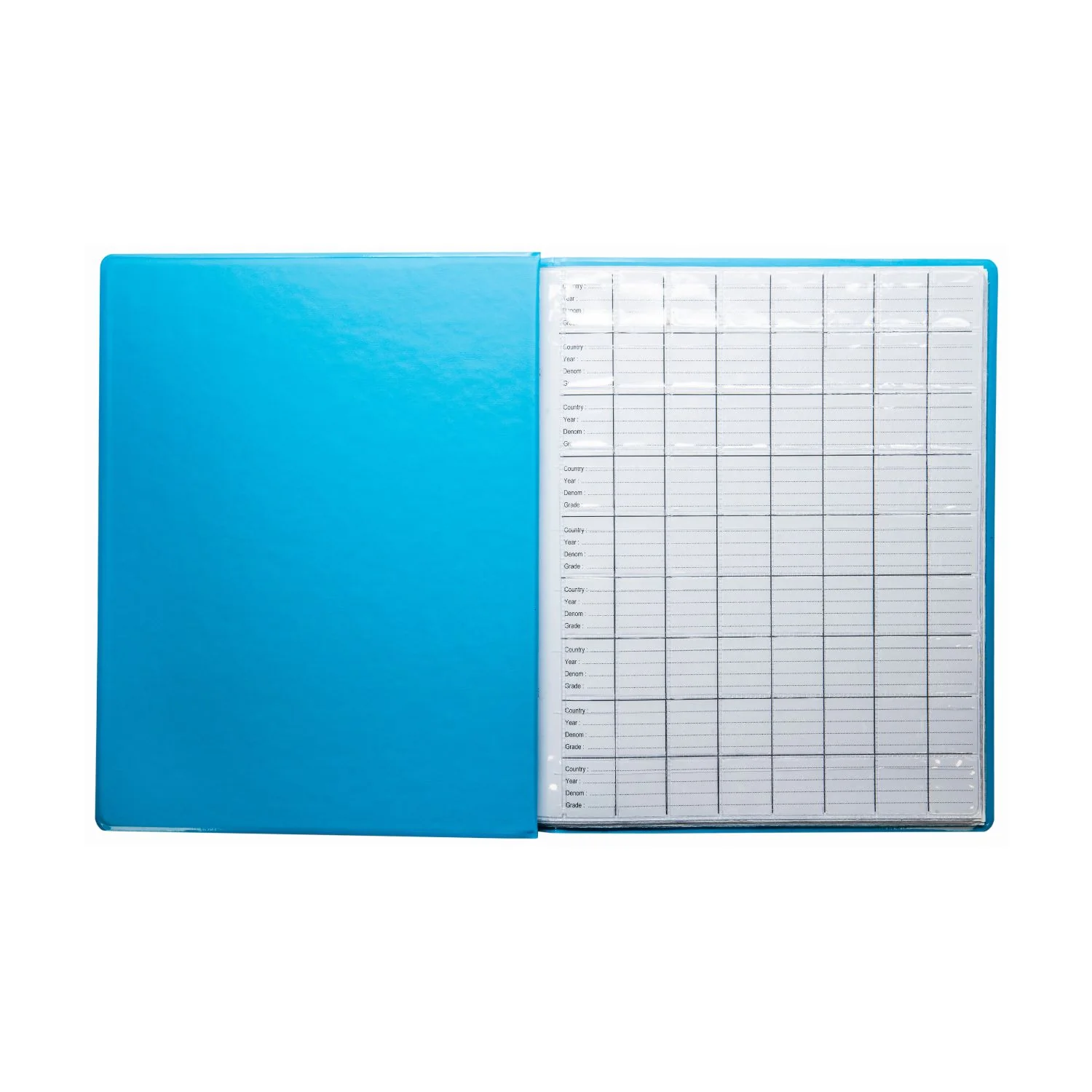 VST 6-Page Coin Album Cool Blue - Image 3