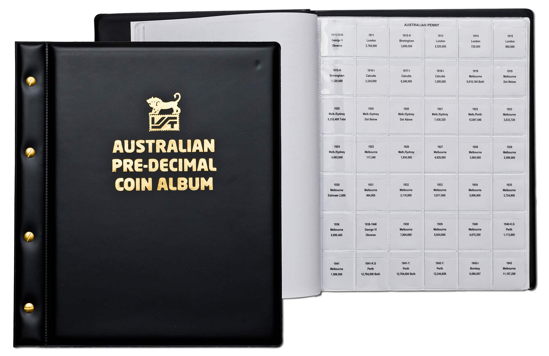 VST Pre-decimal Coin Album - Image 2