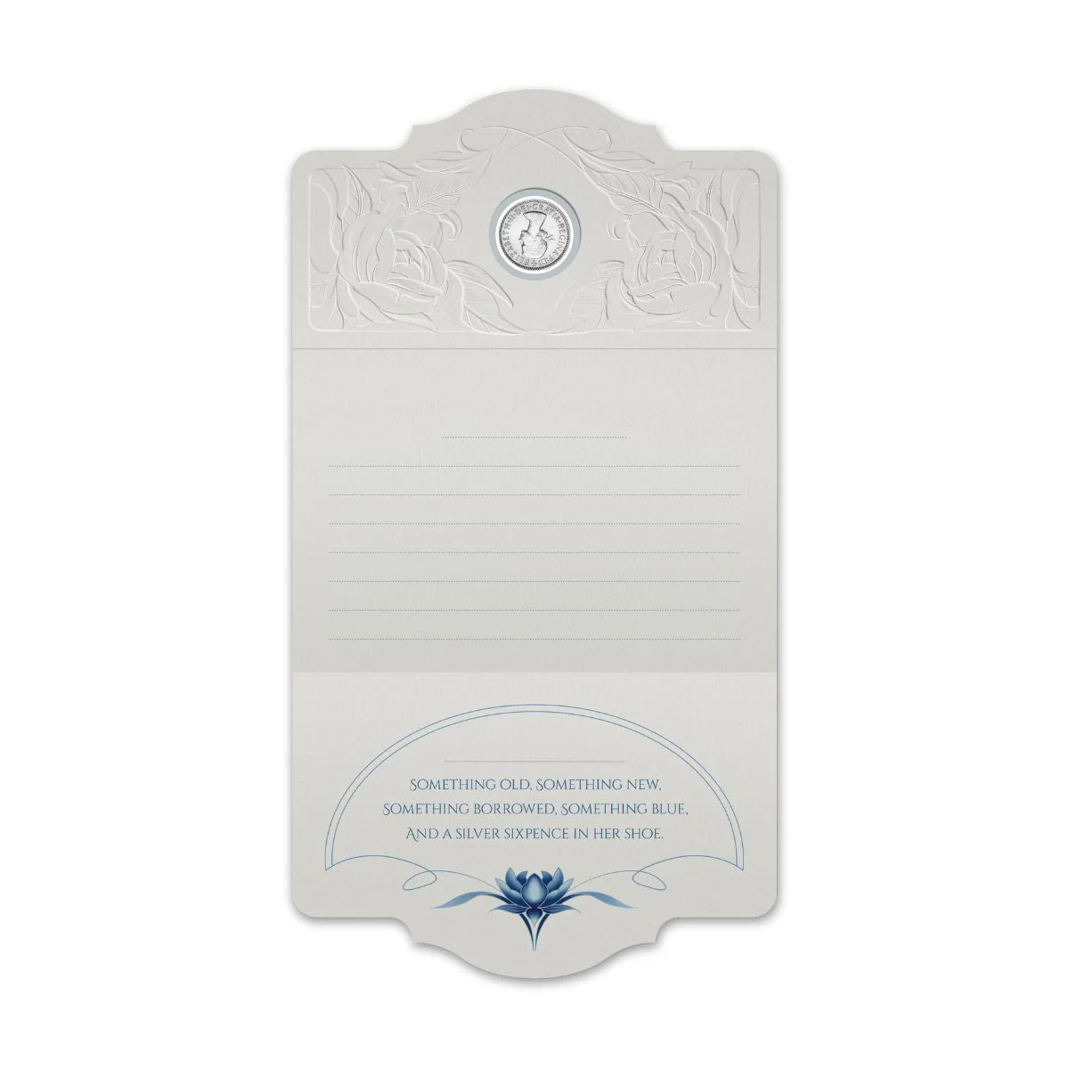 Wedding Lucky Silver Sixpence - Image 3