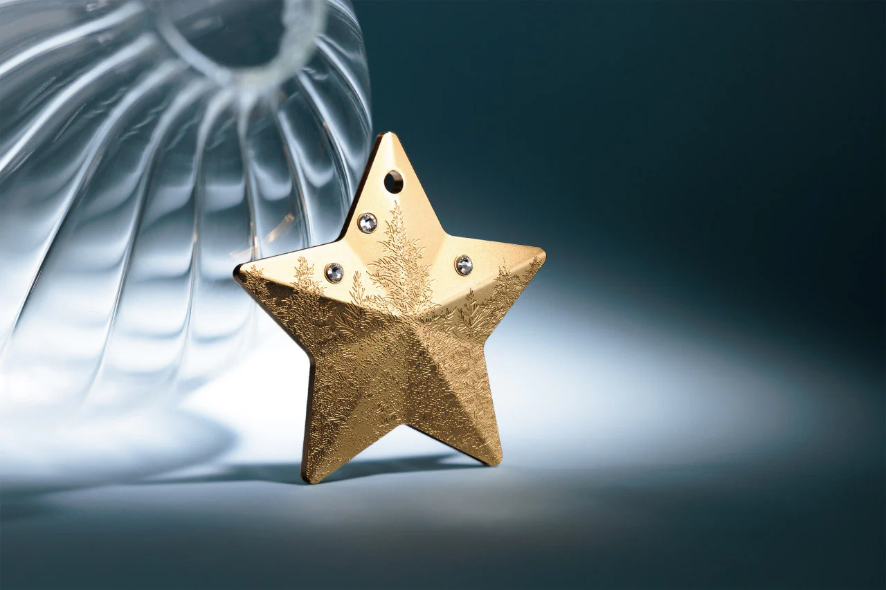 Winter Forest Star 2025 $5 Gold-plated 1oz Silver Coin - Image 6
