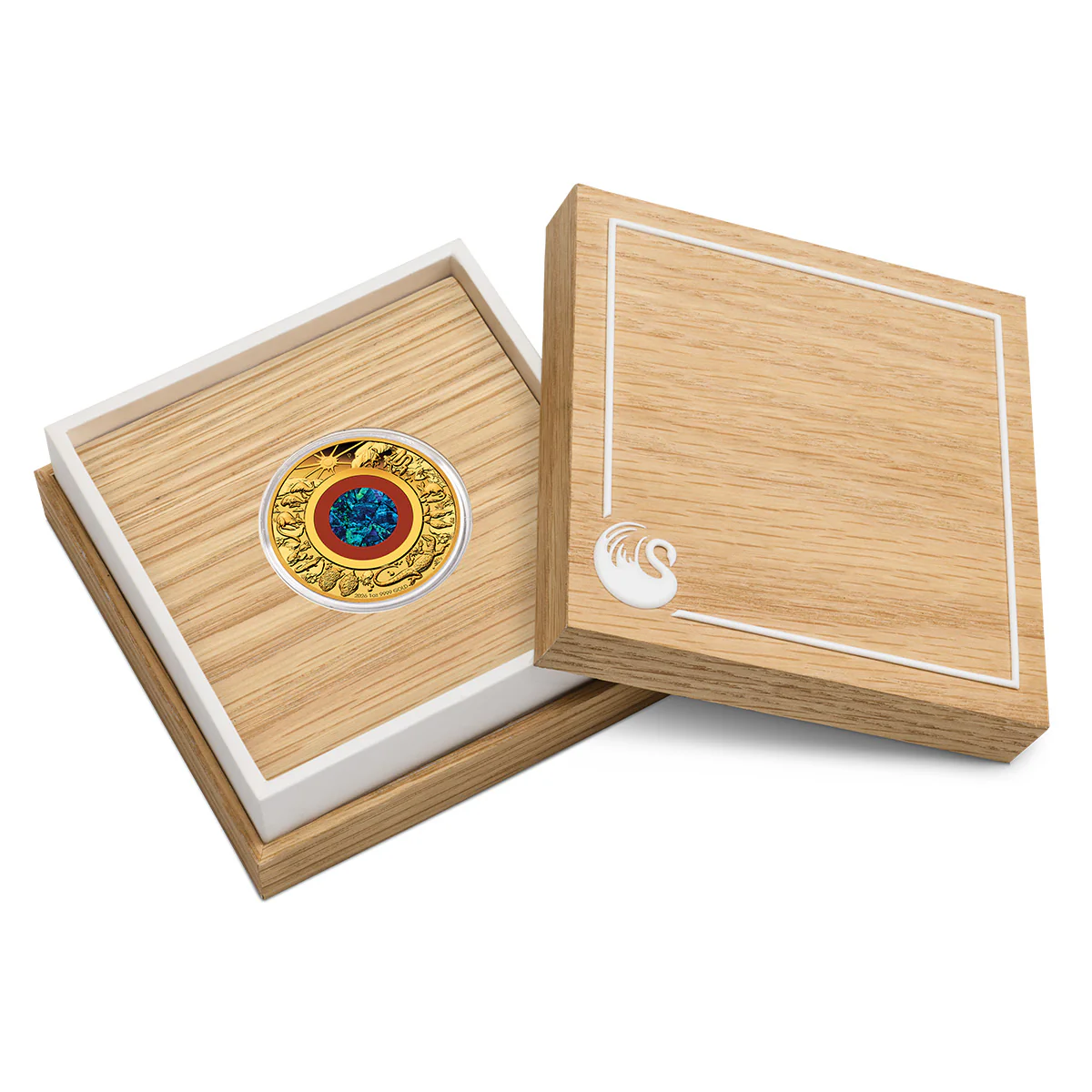 Australia 2026 $100 Wonders of Australia - The Outback Opal 1oz Gold Proof Coin - Image 3