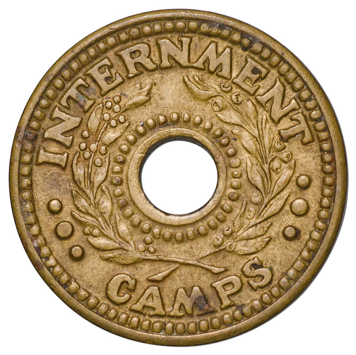 WWII Penny Internment Camp Very Fine