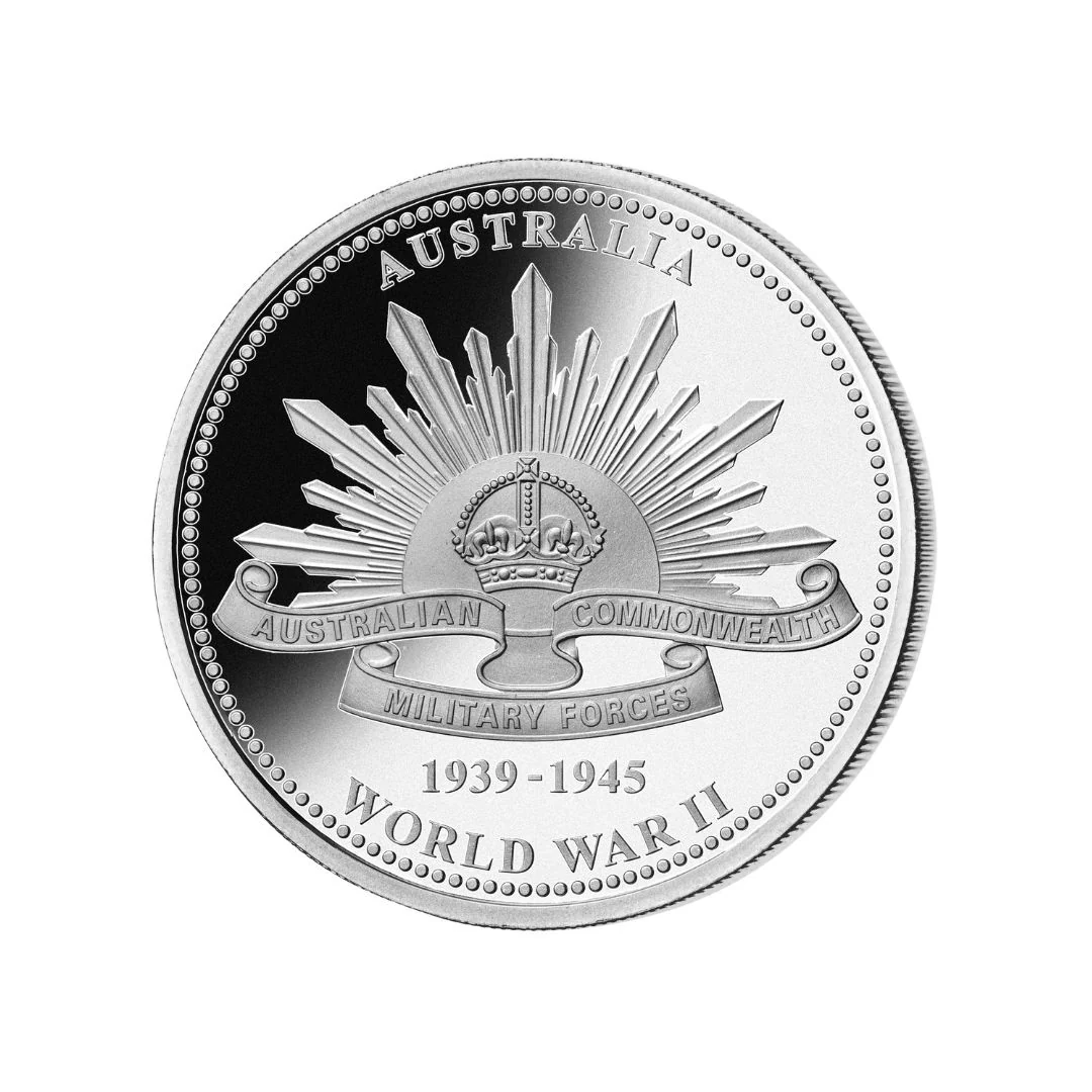 Second World War Fall of Singapore Silver Prooflike Commemorative - Image 2
