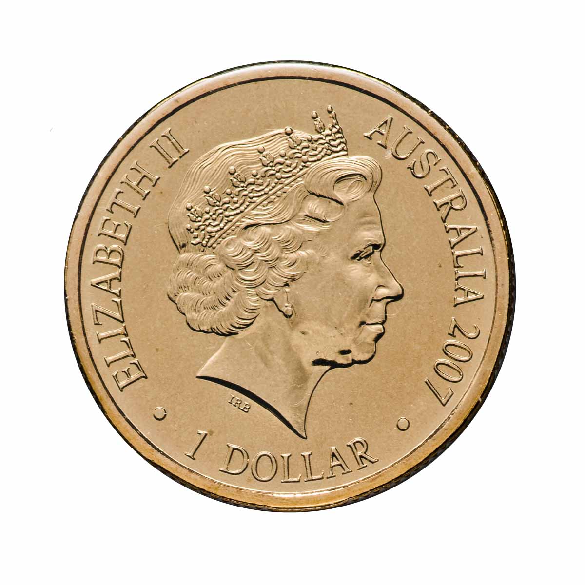 Year of the Pig 2007 $1 Uncirculated Coin - Image 2
