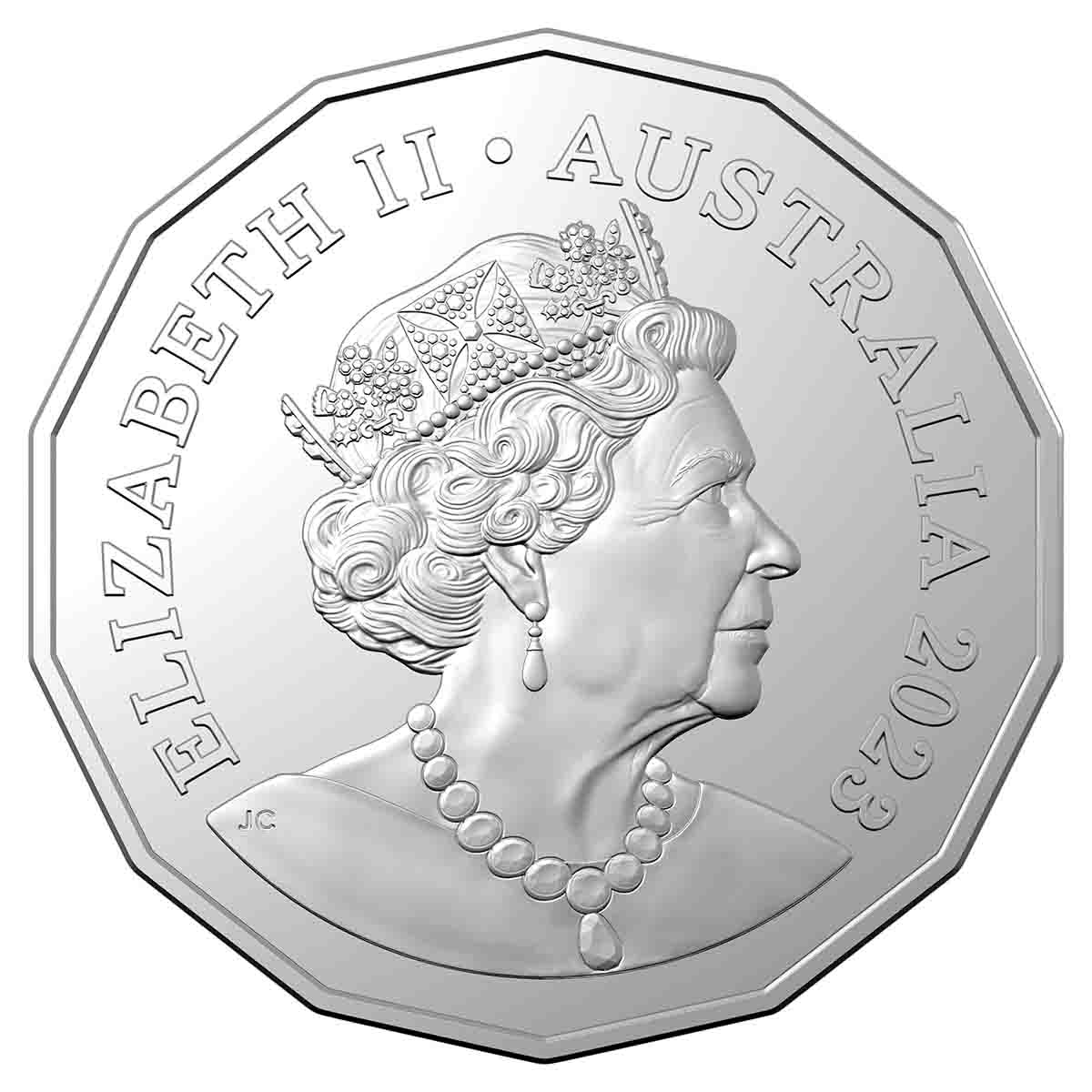Year of the Rabbit 2023 50c Tetra Decagon Uncirculated Coin - Image 2