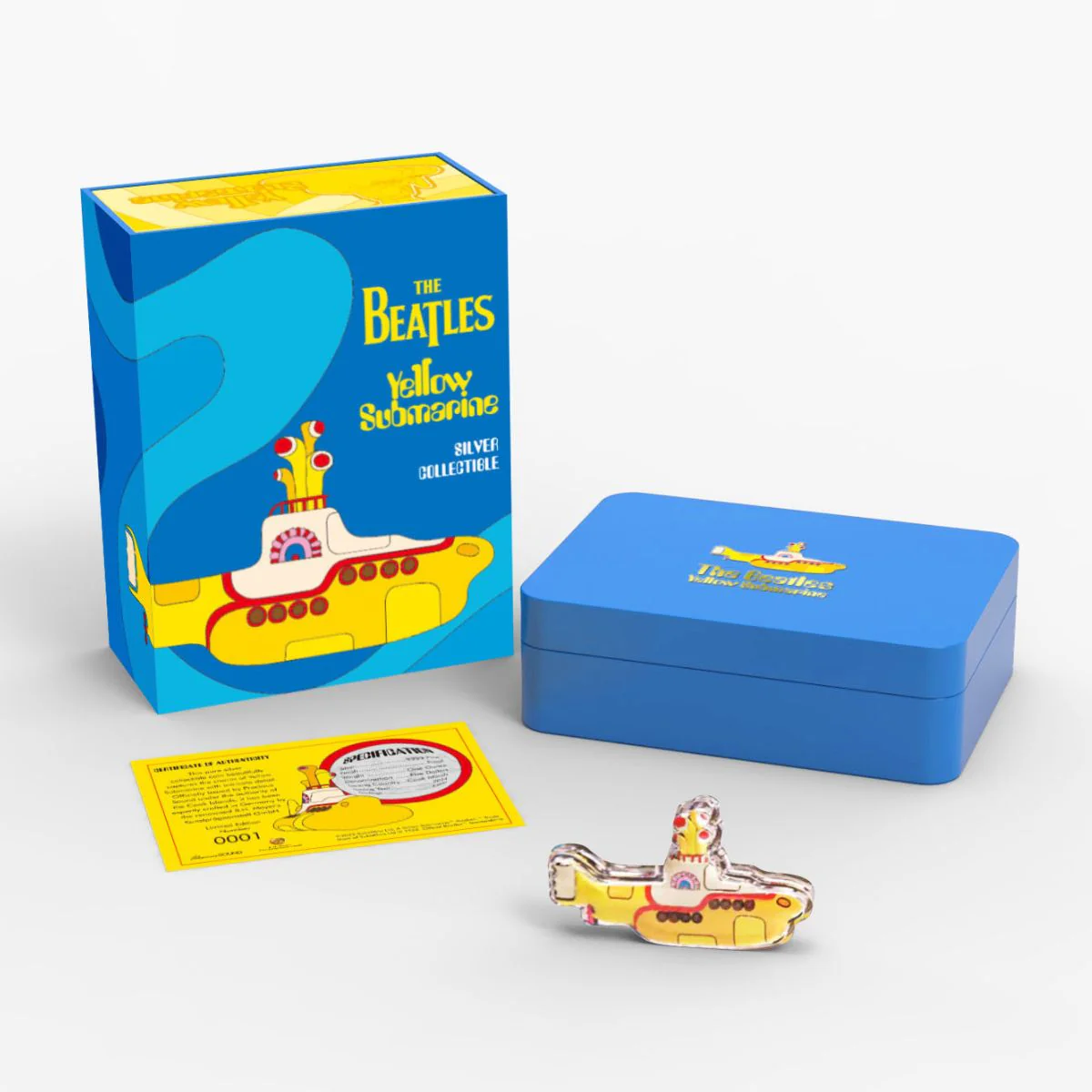 Beatles Yellow Submarine 2025 $5 Silver Proof Coin - Image 3